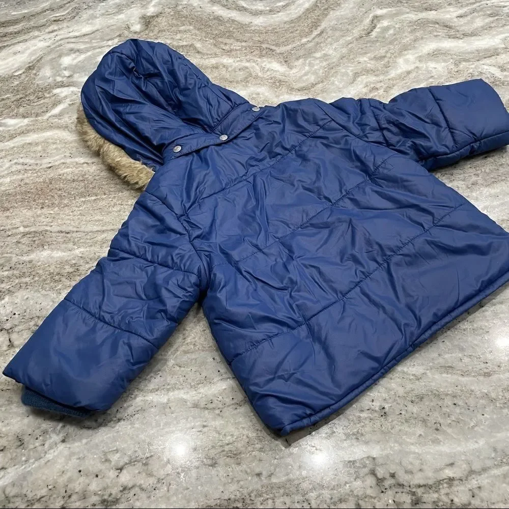 THE Children’s Place Blue Winter Jacket 18M